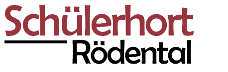 Schriftzug im Kopf der Homepage des Schülerhorts Rödental